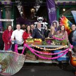 Group photo of business owners and organisers of the 2023 Dublin by Night Fest