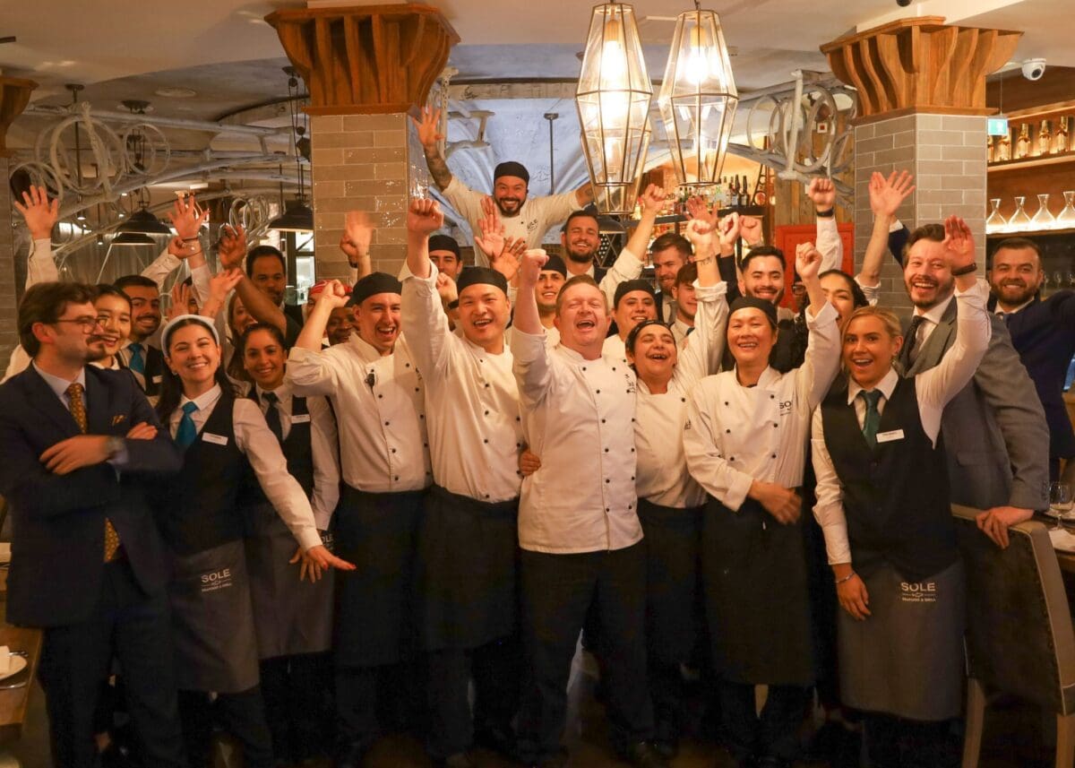 employees of SOLE Seafood & Grill