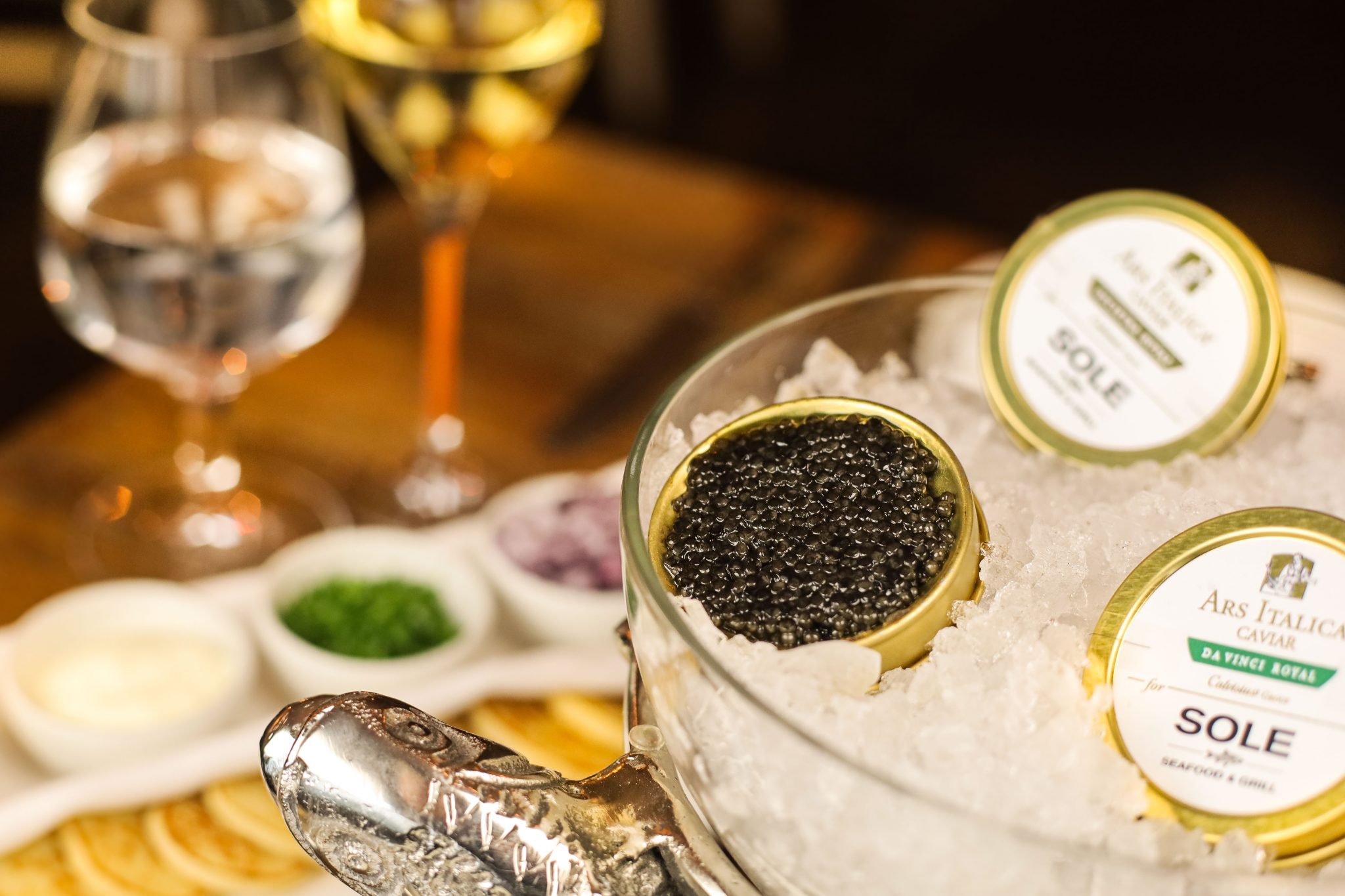 Calvisius Caviar Experience at SOLE