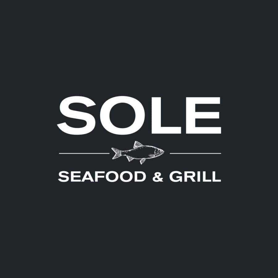 Black sole whole roast black sole on the bone