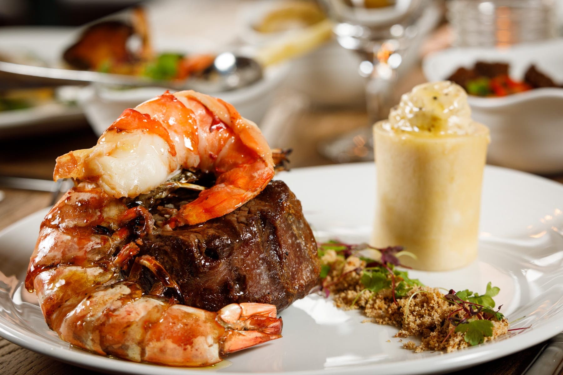 Sirloin Surf and Turf Recipe - Sole Seafood and Grill Dublin
