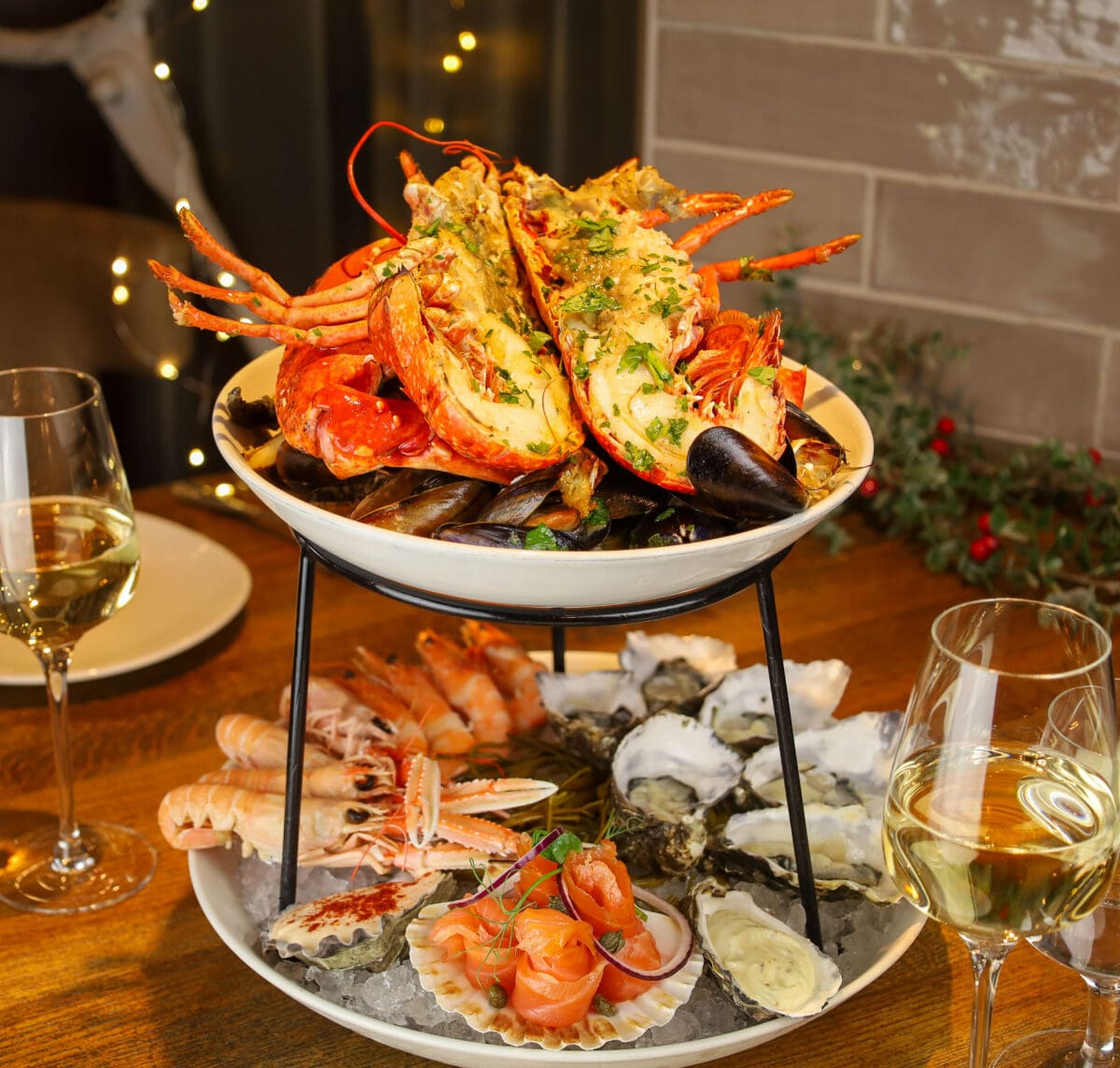 Lobster in Dublin Restaurant